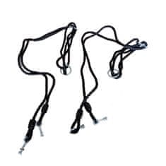 Aga Viseči gugalni obroč 90 cm Roza z zastavicami