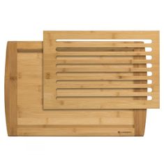 Deska za rezanje kruha 42x28xh2cm / pravokotna / bambusov les