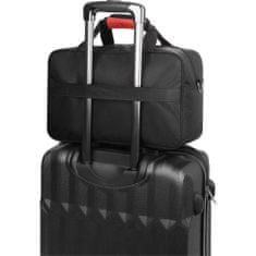 Potovalna torba 40x25x20 z zaščitnimi nogami in nastavkom za kovček ZG762