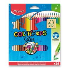 Maped - Trikotne barvice Color´ Peps 24 kosov