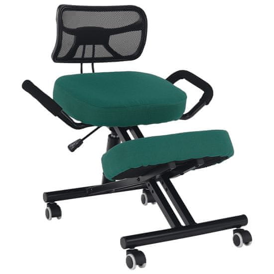 KONDELA Rufus ergonomski klečalnik na kolesih