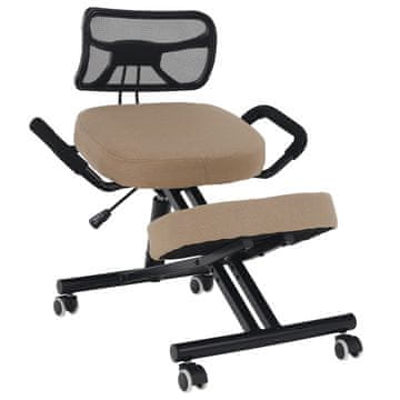 KONDELA Rufus ergonomski klečalnik na kolesih