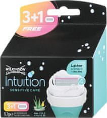 Wilkinson Sword Intuition Sensitive Care nadomestne britvice, 4 kos