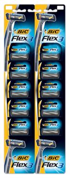 Bic Brivniki Flex 03 na pasu 10 kosov
