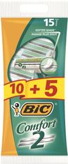 shumee Britvice Bic Comfort z 2 vrečkama 10+5 kosov