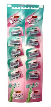 shumee Brivnik Bic Miss Soleil Sensitive, 1 paket - 10 kosov