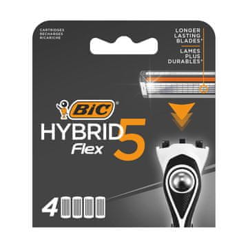 Bic Britvice System Hybrid Flex 5, 4 kosi, blister