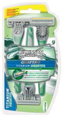 Wilkinson Sword Quattro Titanium Sensitive britvice za enkratno uporabo, 3 kos