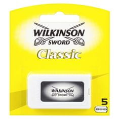 Wilkinson Sword Classic nadomestne britvice za klasično britje, 5 kos