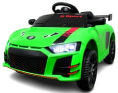 R-Sport Električni avtomobil z daljinskim upravljalnikom Cabrio A1 Green