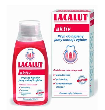 shumee Lacalut Aktiv ustna vodica 300 ml