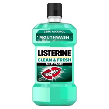 Doc Johnson Ustna vodica blagega okusa Clean & Fresh 500 ml