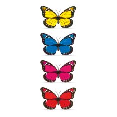 GARDEN OF EDEN Solarni metulj z letečim gibanjem 4 barve