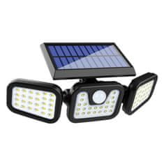 ZELUX Solarni LED reflektor s senzorjem giganja 74 LED 500lm 6000-6500K