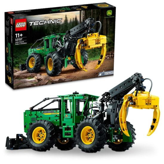 LEGO Technic 42157 John Deere 948L-II gozdni traktor