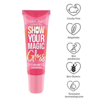 shumee PASTEL Show by Pastel sijaj za ustnice, ki spreminja barvo - Magic Gloss 7 ml