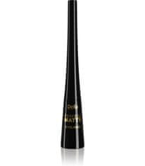 DELIA Tekoče črtalo za oči Delia Cosmetics Shape Master Perfect Matte - črno 4 ml