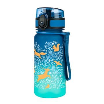 BAAGL Steklenička za pitje iz tritana Gradient Les, 350 ml