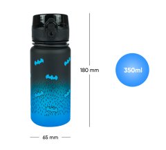 BAAGL Steklenička za pitje iz tritana Gradient Batman Blue, 350 ml