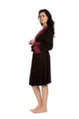 Effetto Ženska pletena halja 03136 Črn, L