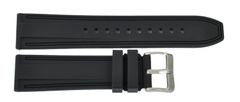 Active Pas silikon JD143 črn 22mm