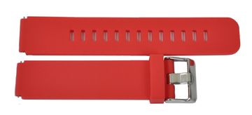 Active Pas silikon JD009 rdeč QR