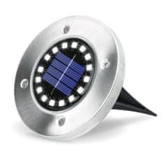 LUMILED 6x Solarna vrtna svetilka LED do zeme HELIS 16×LED 1W 4000K Nevtralno bela