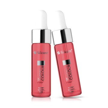 Silcare Yummy gumijasto roza olje za obnohtno kožico 15 ml
