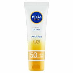 Nivea Sončna krema proti gubam SPF 50 (UV Face Q10 Anti-Age & Anti-Pigments) 50ml