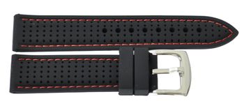 Active Pas silikon JD752 črn RS 20mm