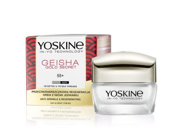 DAX Yoskine Geisha Gold Secret 55+ dnevna in nočna krema proti gubam 50 ml