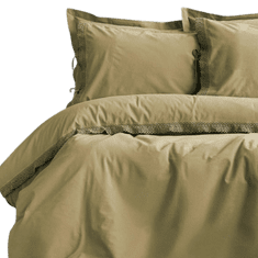 Issimo Ekskluzivna posteljnina iz popelína TONKA OLIVE 200x220 / 4*50x70