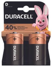 Duracell Baterija LR20 D 2/1