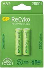 GP Baterija R6 ReCyko 2700 2600mAh 2/1 polnilne