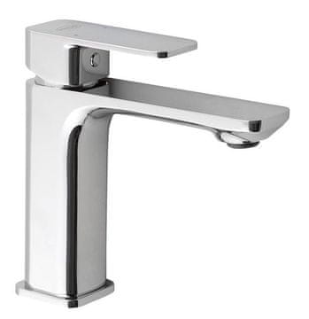 AQUALINE Chromirana umivalniška pipa SAPHO FACTOR, Dežna funkcija, Okrogla из medenine