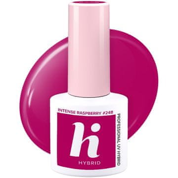 HI HYBRID lak za nohte št. 248 intenzivna malina 5 ml