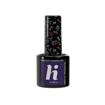 shumee Hi Hybrid Zodiac hibridni lak za nohte št. 451 Amethyst Aquarius 5 ml
