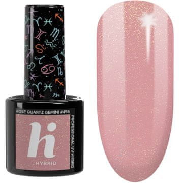 shumee Hi Hybrid Zodiac hibridni lak za nohte št. 455 Rose Quartz Gemini 5 ml