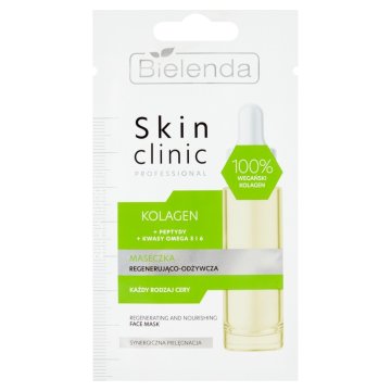 Bielenda Skin Clinic profesionalna kolagena regeneracijska in hranilna maska 8 g