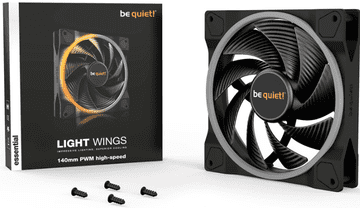Be quiet! Light Wings ventilator, 140 mm, 4-pin, ARGB, PWM (BL075)
