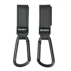 Dooky kljuke Buggy Hook SMALL 2ks Black