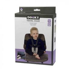 Dooky prenosni tekstilni stol Travel Chair Romantic Leaves Beige