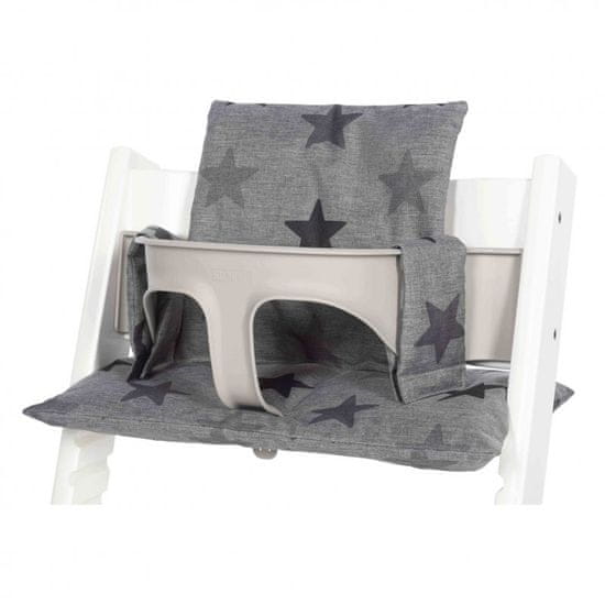 Dooky polnila stolov Seat Cushion Set Grey Stars