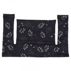 Dooky polnila stolovSeat Cushion Set Romantic Leaves Black