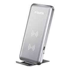 Northix Brezžični powerbank 2000 mAh - srebrna 