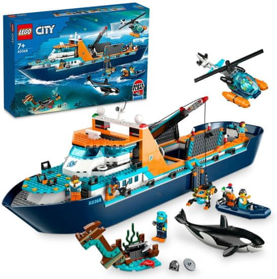 LEGO City 60368 Arktična raziskovalna ladja