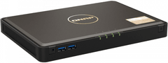 Qnap NAS strežnik za 4x NVMe SSD, 8GB ram, 2x 2,5Gb mreža (TBS-464-8G)