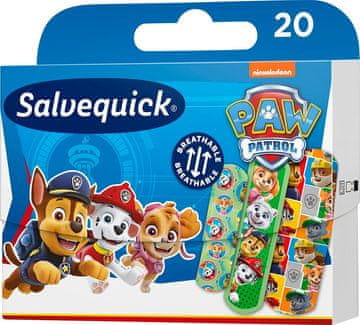 ORKLA Obliži Salvequick Paw Patrol za otroke 1 paket - 20 kosov