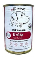 All Animals Vse živali DOG puran mlet 400g