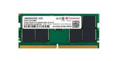 Transcend Pomnilnik 32GB SODIMM DDR5 4800 (JetRam) 2Rx8 2Gx8 CL40 1.1V